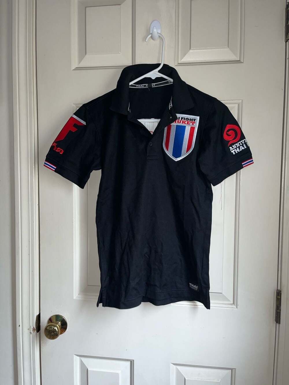 Thai Fight Phuket Anniversary Muay Thai Embroidered Polo Shirt